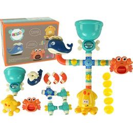 Hračka do koupele s vodotryskem Mořské zvířátka