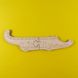 Krokodíl - 2dielne magnetické puzzle