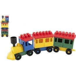 Stavebnice LORI 7 vlak + 2 vagónky