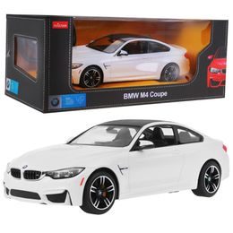 Rastar auto na dálkové ovládání BMW M4 Coupe 1:14 bílé