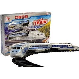 Vlak na baterie se světlem a zvukem