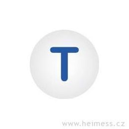 T - zacvakávací korálek, polovina