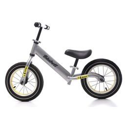 Dětské odrážedlo s nafukovacími koly 12" Felix stříbrné