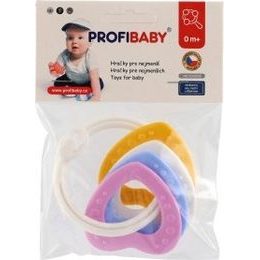 Chrastítko - špendlík černobílý - mix 2 druhy