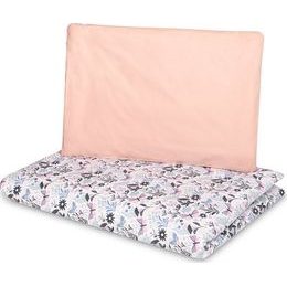 POŚCIEL 2-EL. MOTYLE RÓŻOWY 100X135