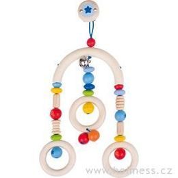 Duha - závěs do kočárku (Heimess soft colors)