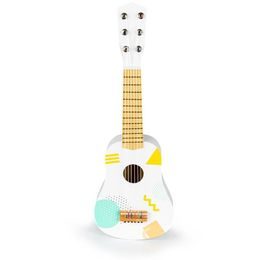Ecotoys dětská dřevěná kytara Little Guitar bílá