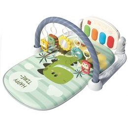 Dětská hrací deka s piankem Dinosaurus - zelená