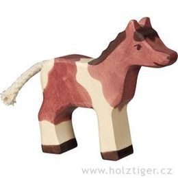 Malý poník - dřevěný koník