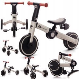 Tříkolka Kinderkraft 4TRIKE stříbrná