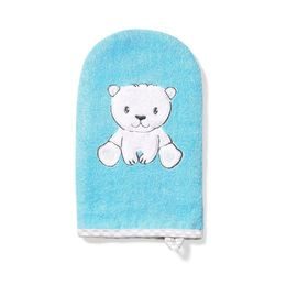 Bambusová žínka BabyOno Medvídek - modrá