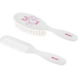 Baby Ono hřebínek a kartáč na vlásky přírodní super měkký vlas mint