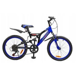 Mexller odpružené dětské kolo FOXER 20" modrá