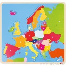 Dřevěné puzzle - Kdo kde bydlí?