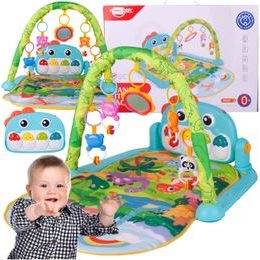 Haunger chodítko 2v1 s hracím stolečkem Active Table červené