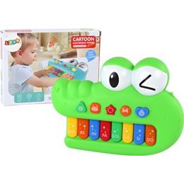 Vzdělávací hudební klavír Krokodýl