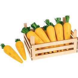 Mrkev v dřevěné přepravce, 10 ks