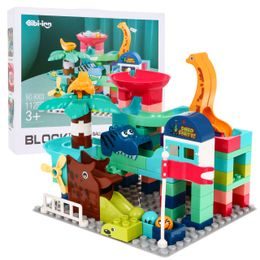 Dětská kuličková dráha s dinosaury 112 dílků Dino Party