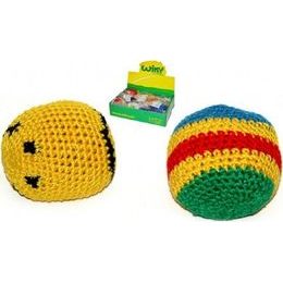 Hakysák míček - háčkovaný - mix druhů