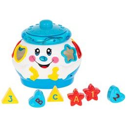 Multifunkční interaktivní kotlík s vkládačkou Funny Pot bílý