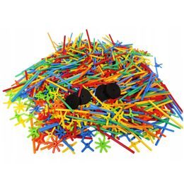 Stavební konstrukce z brček/tyčinek 1000ks