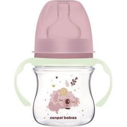 Canpol babies Antikoliková lahev EasyStart SLEEPY KOALA 120ml růžová
