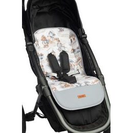 Vložka do kočárku univerzální Dráček jeans