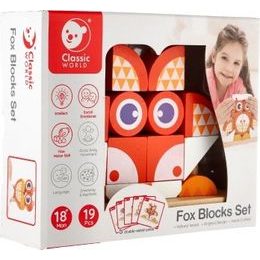 Dřevěné Kostky - Krtek a dopravní prostředky 20ks