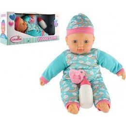 Panenka miminko - měkké tělo s lahvičkou s dudlíkem