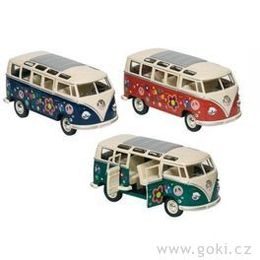 Volkswagen Microbus s potiskem, volnoběh, měřítko 1:24