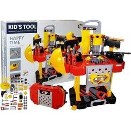 Dětská dílna s nářadím v kufru 3v1 85 kusů