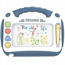 Oboustranná kreslící tabule + fixy, křídy, projektor - růžová