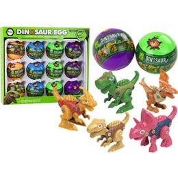 Dinosauří vejce pro sestavení 12 kusů