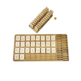 Doska XL + drevený zásobník (malé tlačené - EN)