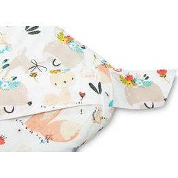 Bambusové prostěradlo do kolébky 40x90cm, růžové