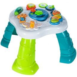 Edukační stoleček se světly a zvuky Baby Table 2v1 modrý
