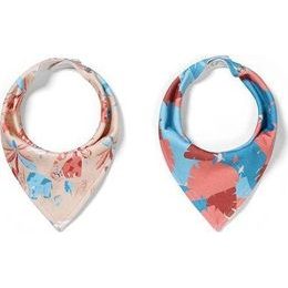 Silikonový bryndáček s kapsičkou Velryba, modrá