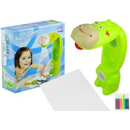 Projektor ke kreslení zelená žirafa
