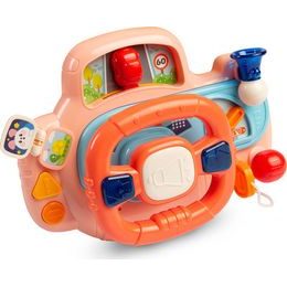 ZABAWKA EDUKACYJNA - KIEROWNICA RAJDOWCA PINK