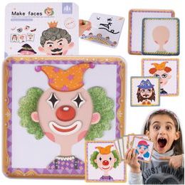 Magnetická ukládačka měnící se tváře Make Faces