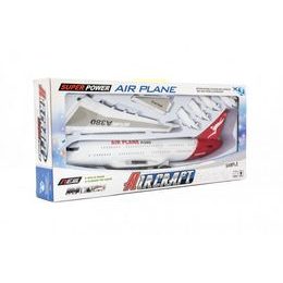 Letadlo na setrvačník na baterie se zvukem se světlem