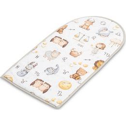 Hnízdečko pro miminko z mušelínu, Zvířátka, šedá