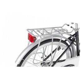 Městské Retro kolo Village 26" bílá + pletený košík