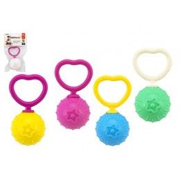 Chrastítko - retro koule - mix barev