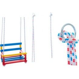 Dřevěná Houpačka barevná