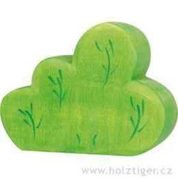 Malý keř - dřevěná dekorace