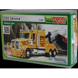 Stavebnice Monti System MS 42 SOS Service Western star 1:48