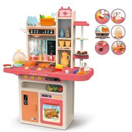 Dětská kuchyňka s příslušenstvím růžová