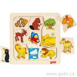 Puzzle Kde bydlím?