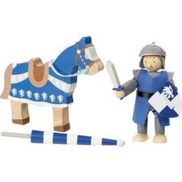 Modrý rytíř na koni Lancelot - flexibilní postavička